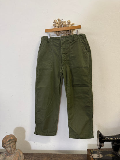 Vintage Og 107 Us Army Fatigue Pants “W35”