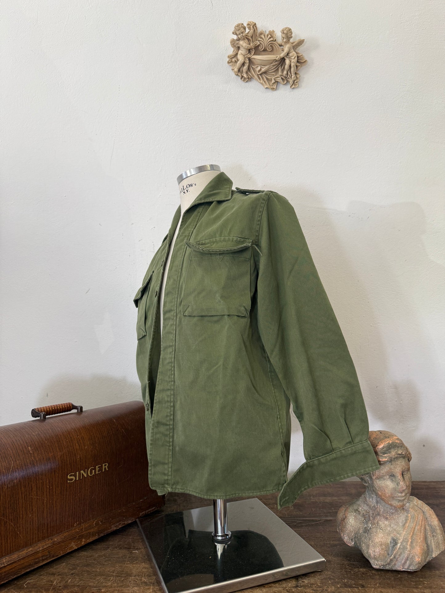 Vintage Spanish Army Shirt “M”