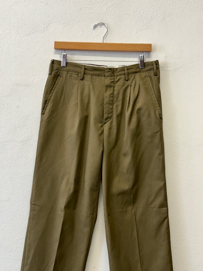 Vintage 90’s Italian Army Chino Pants “W31”