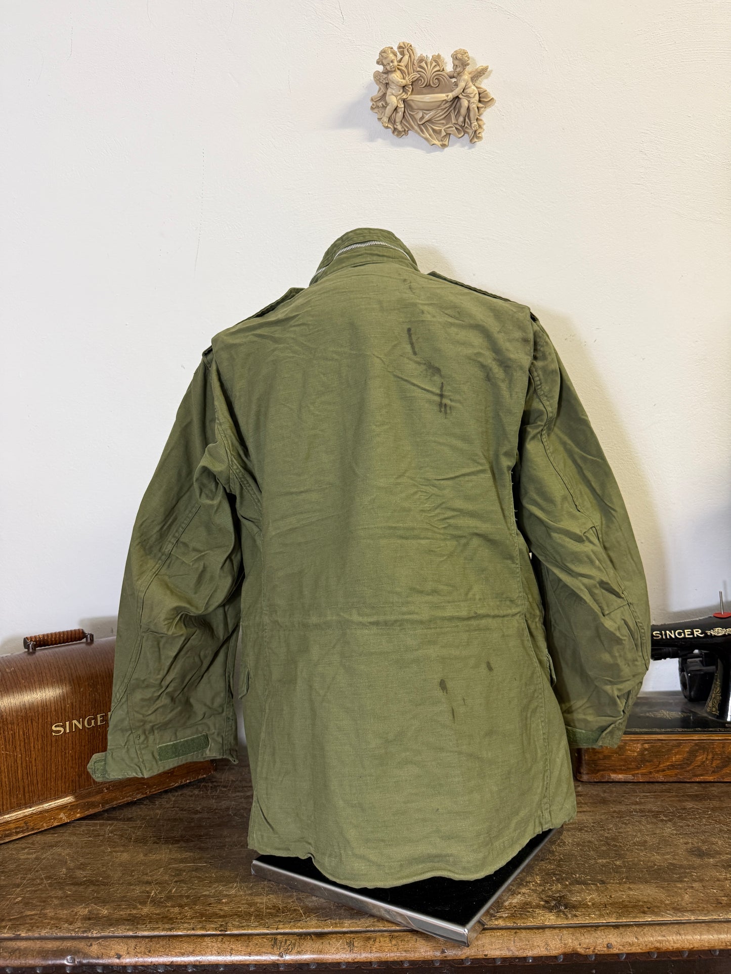 Vintage Field Jacket M65 Us Army “L”