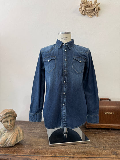 Western “Jeckerson” Denim Shirt - S, M, L