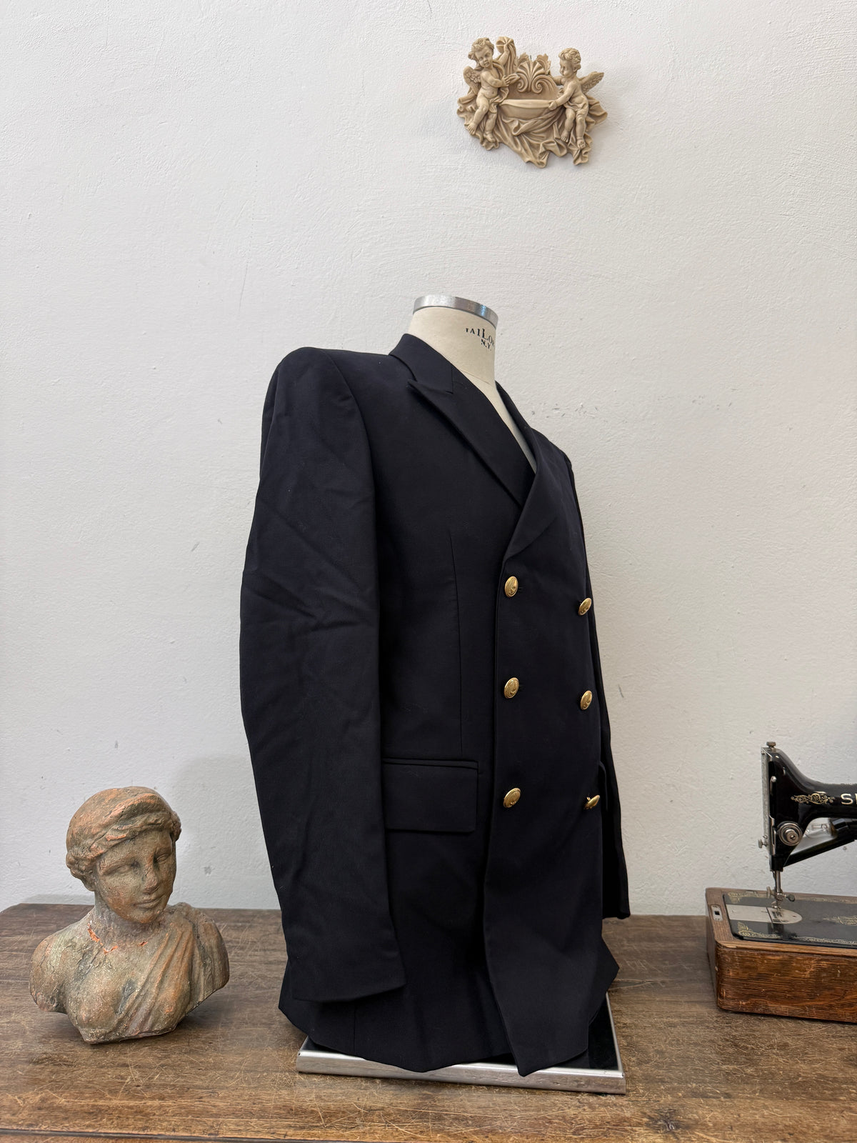 Vintage 90s Guardia di Finanza Double-Breasted Jacket “L”