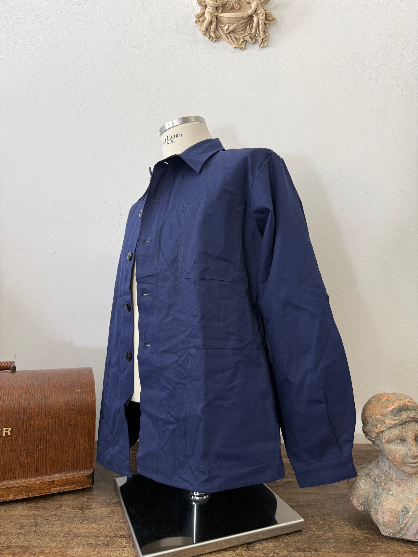 Vintage 90’s German Army Work Jacket HBT “L”