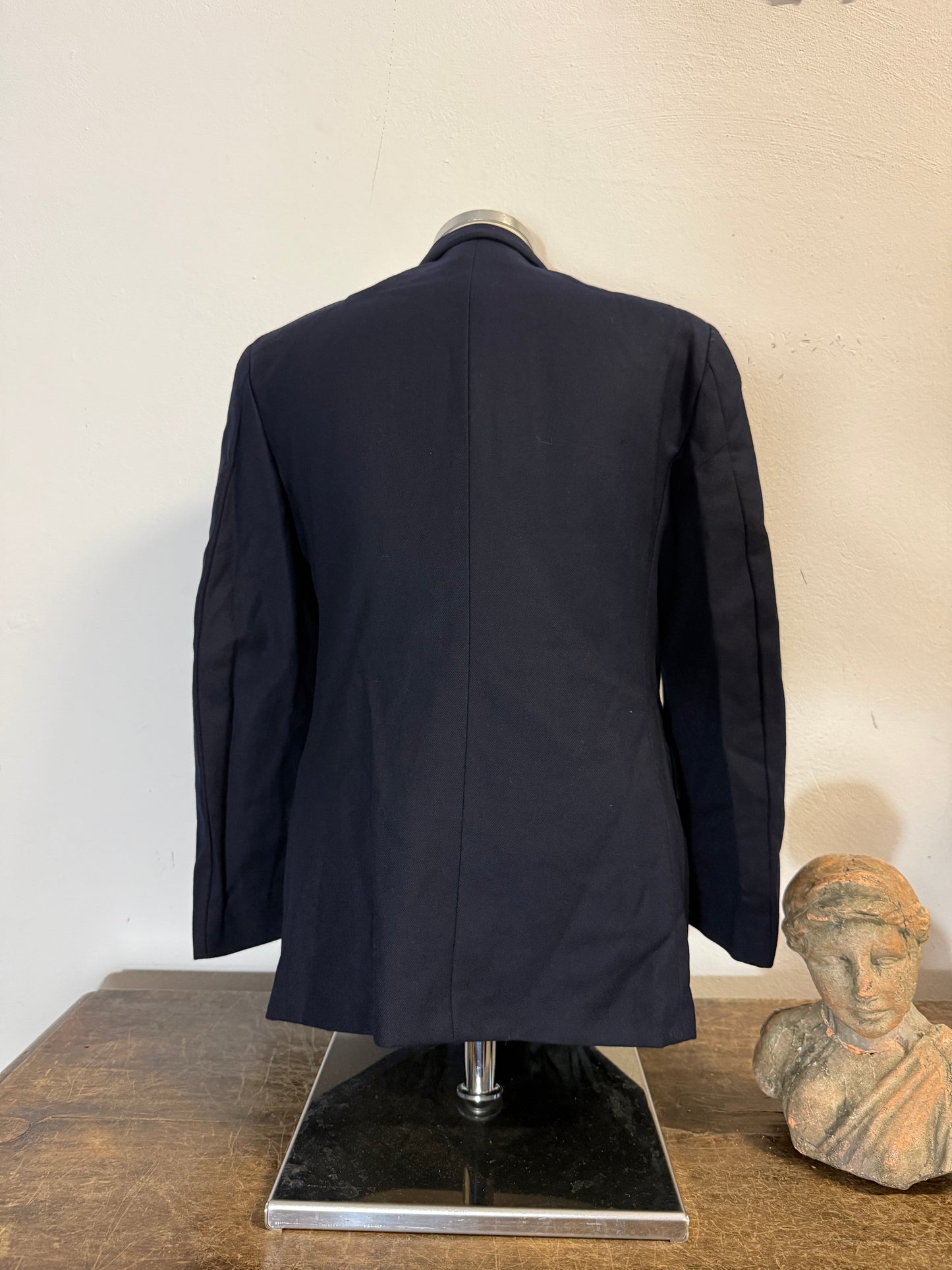 Vintage 90’s Italian Navy Double Breasted Jacket “M”