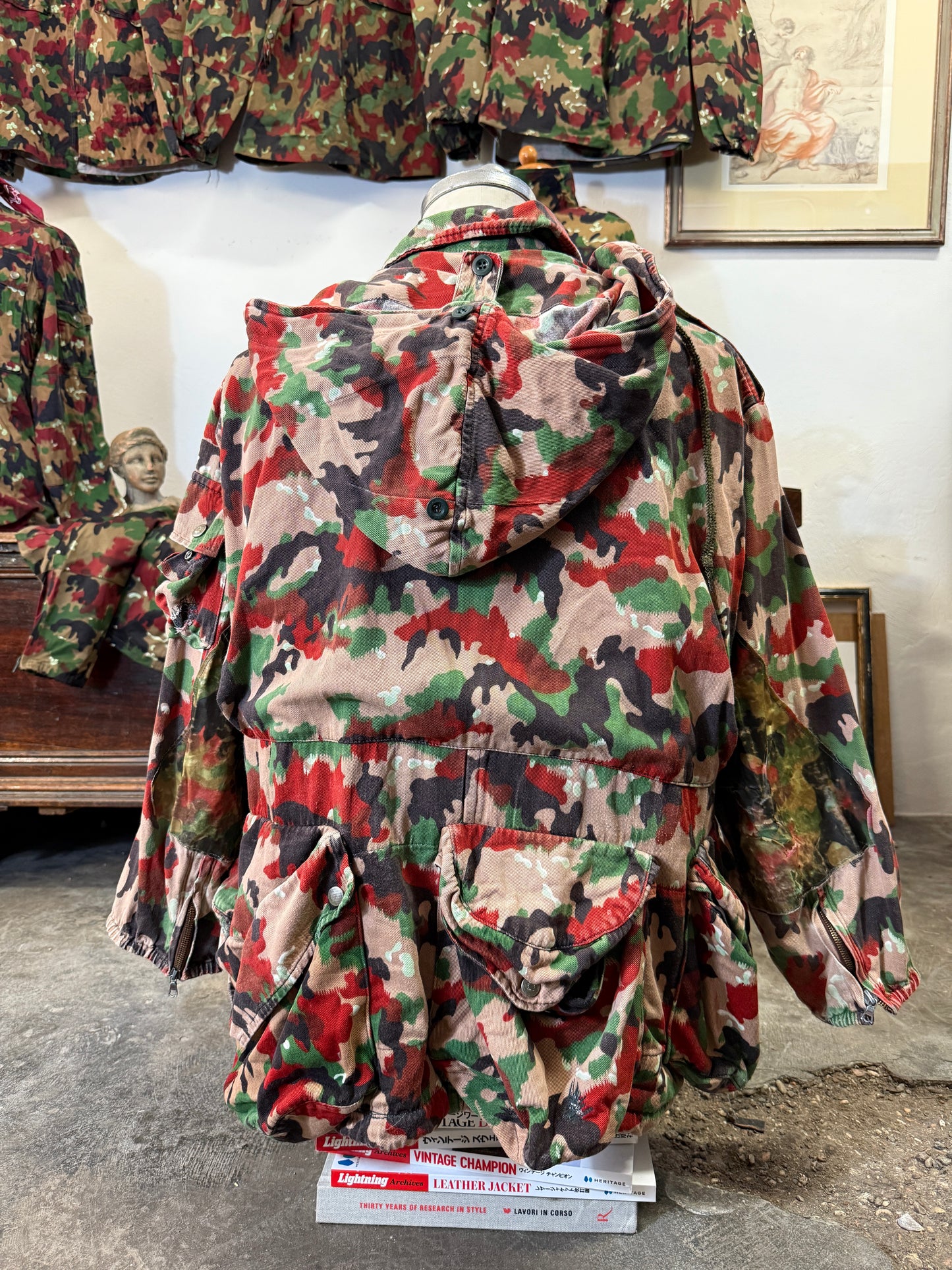 Vintage Swiss Army Camo Jacket M70 “M/L”