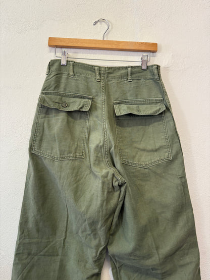 Vintage 50/60’s Og 107 Us Army Fatigue Pants “W28”