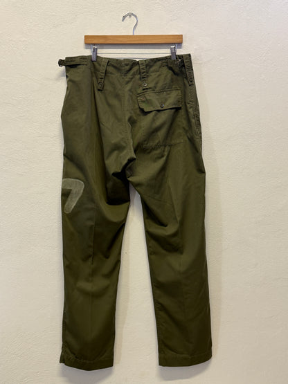 Vintage British Fatigue Army Pants “W36”