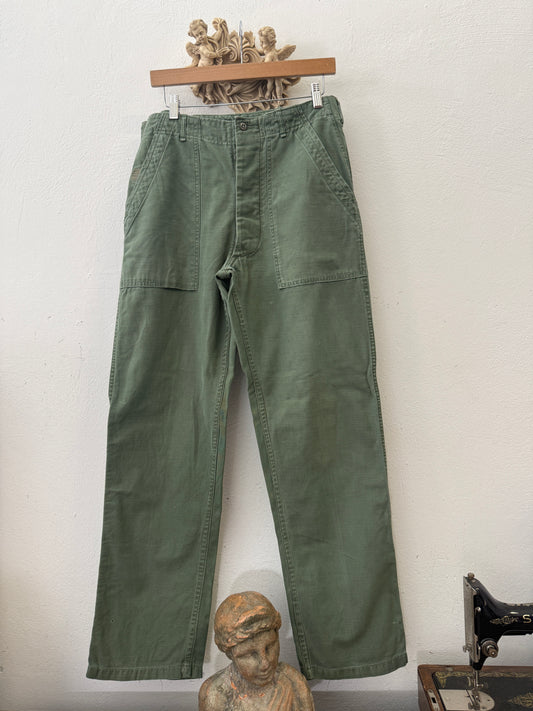 Vintage Og 107 Us Army Fatigue Pants “W32”