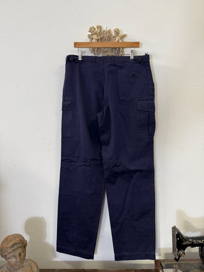 Vintage British Navy Cargo Pants “W35”