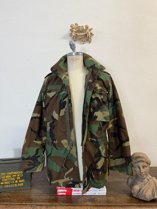 Vintage Woodland Field Jacket M65 Us Army “M”