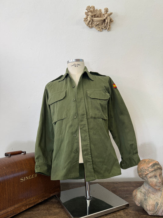 Vintage Spanish Army Shirt “S”
