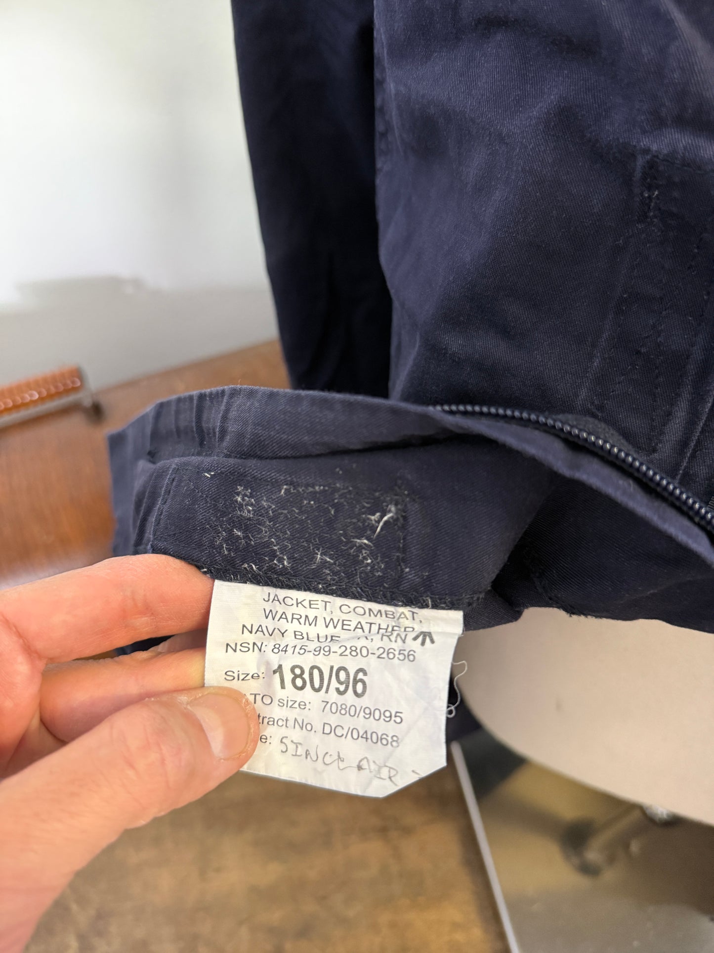 Vintage British Royal Navy Jacket “L”