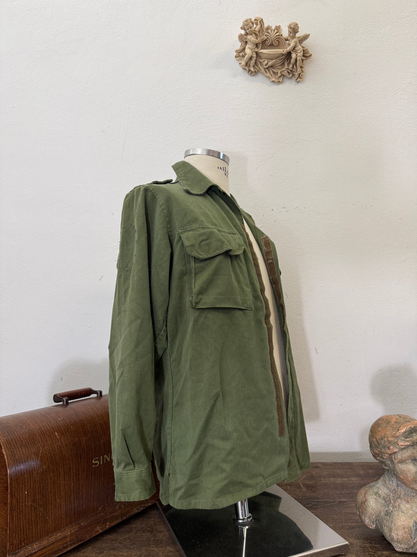 Vintage Spanish Army Shirt “M”
