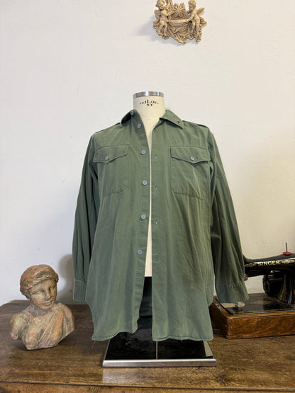 Vintage 50’s Austrian Army Shirt “M”