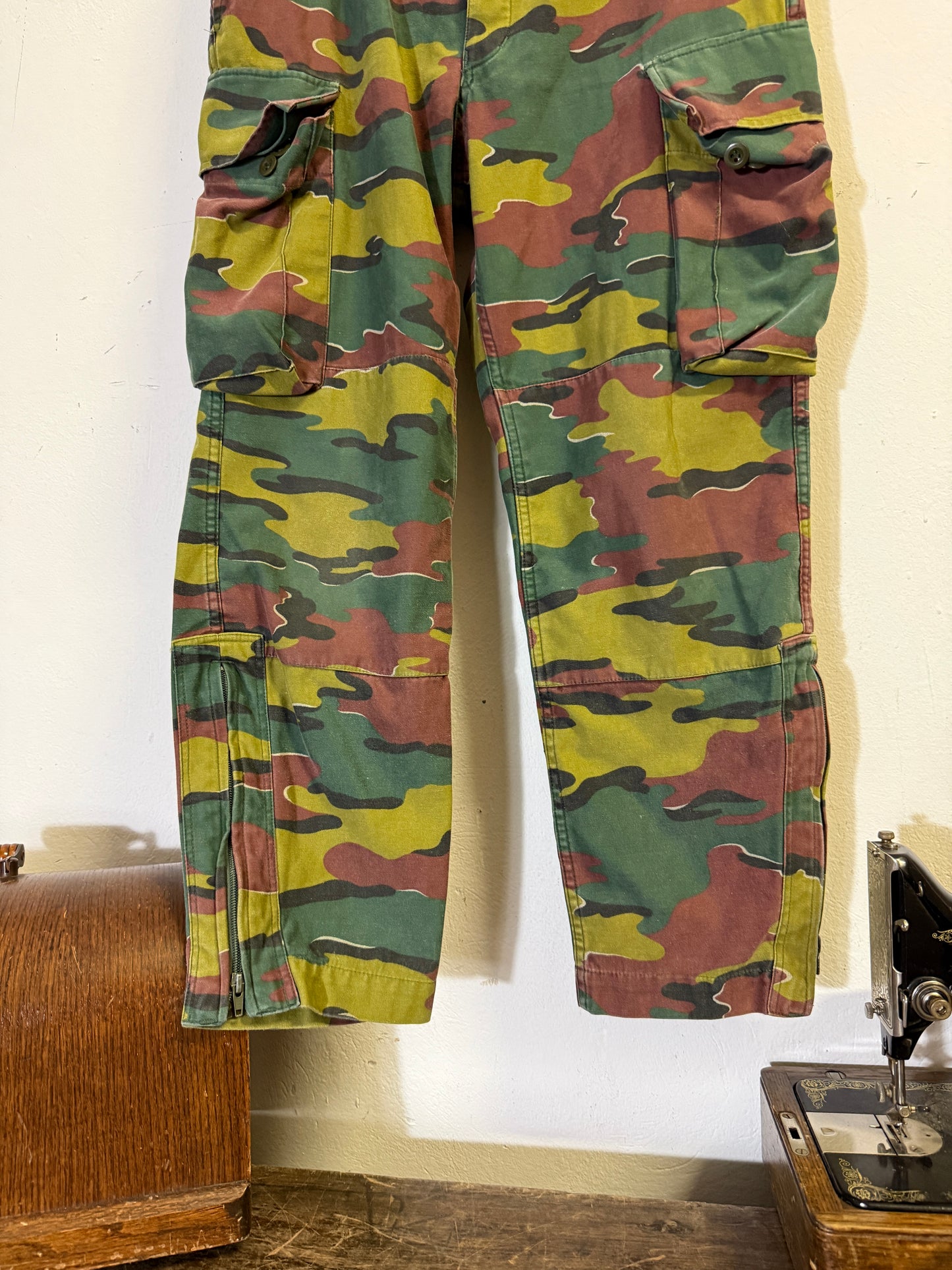 Vintage Belgian Army Camo Pants “W32”