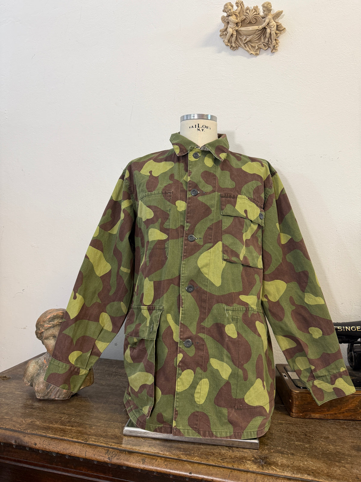 Vintage 60’s Rare Finnish Camo Jacket “L/XL”