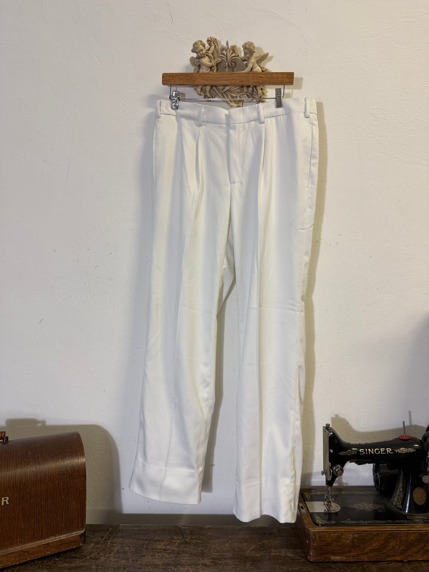 Vintage Italian Navy Pants “W35”