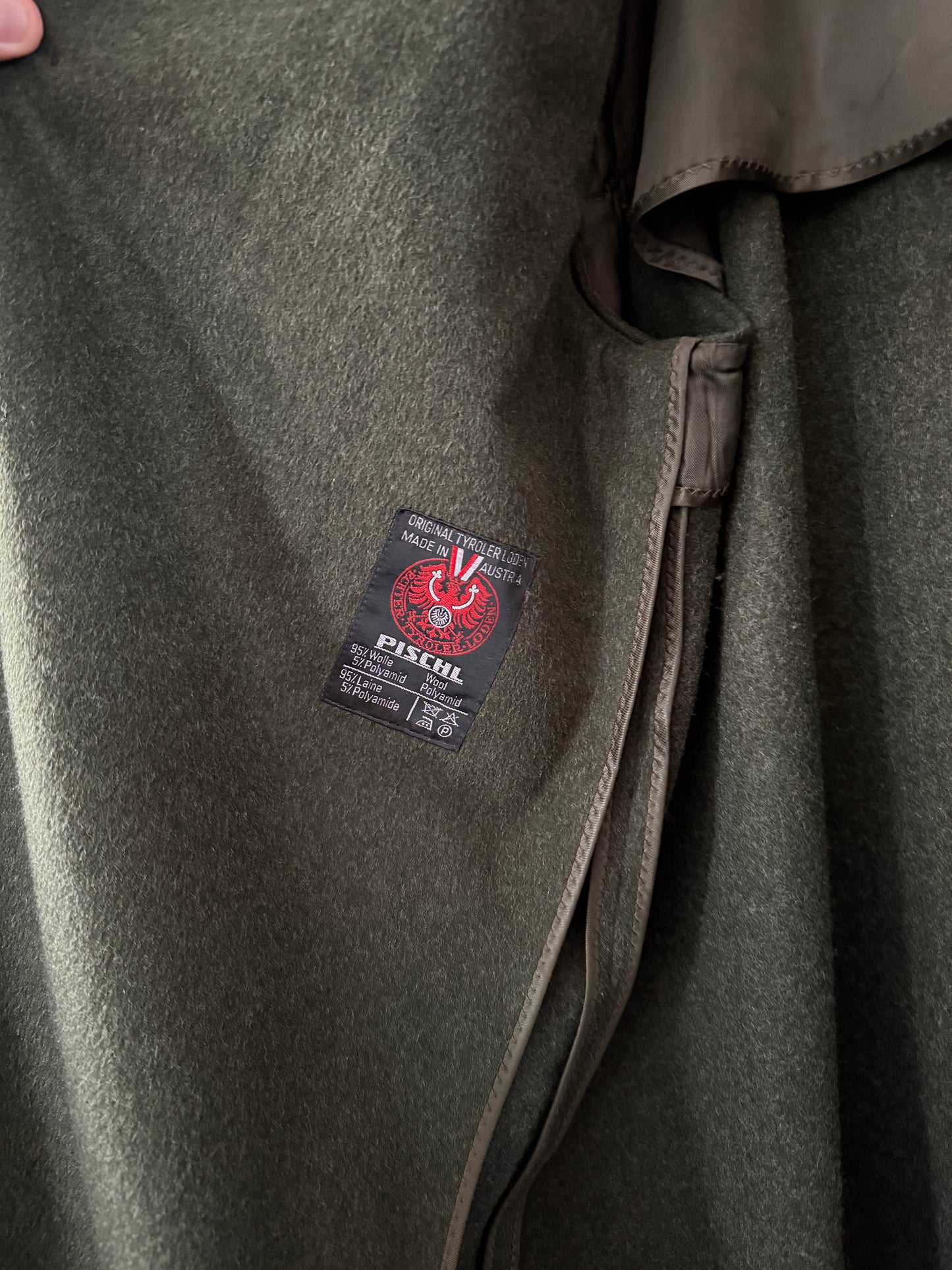 Vintage 80’s Loden Coat “XL”