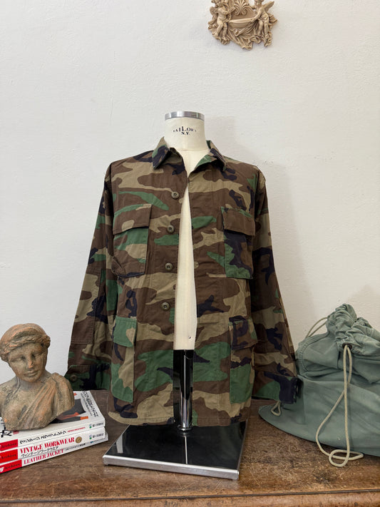 Vintage Woodland Jacket Us Army “M/L”