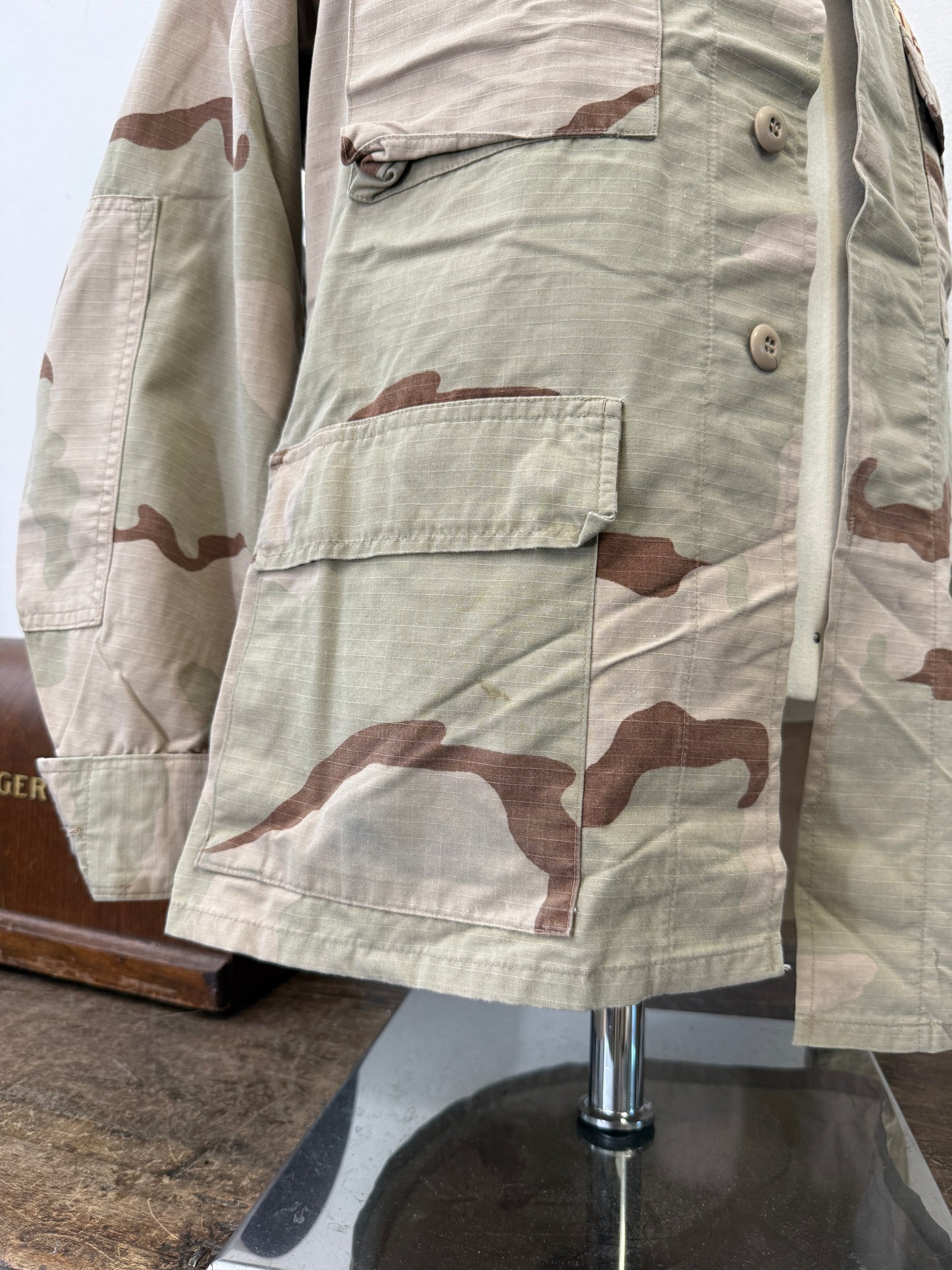 Vintage BDU Camo Jacket Ripstop US Army “M”