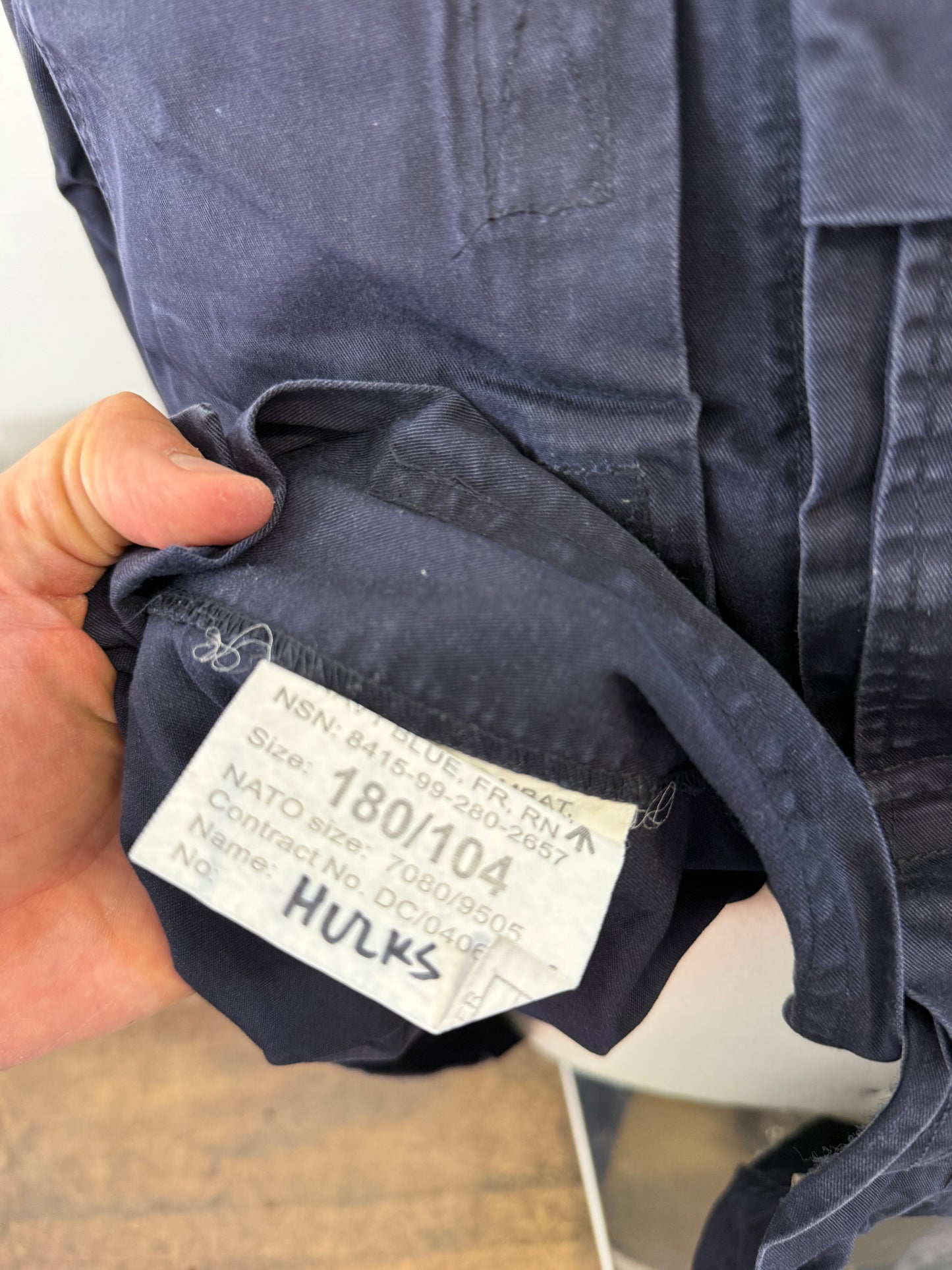 Vintage British Royal Navy Jacket “L/XL”