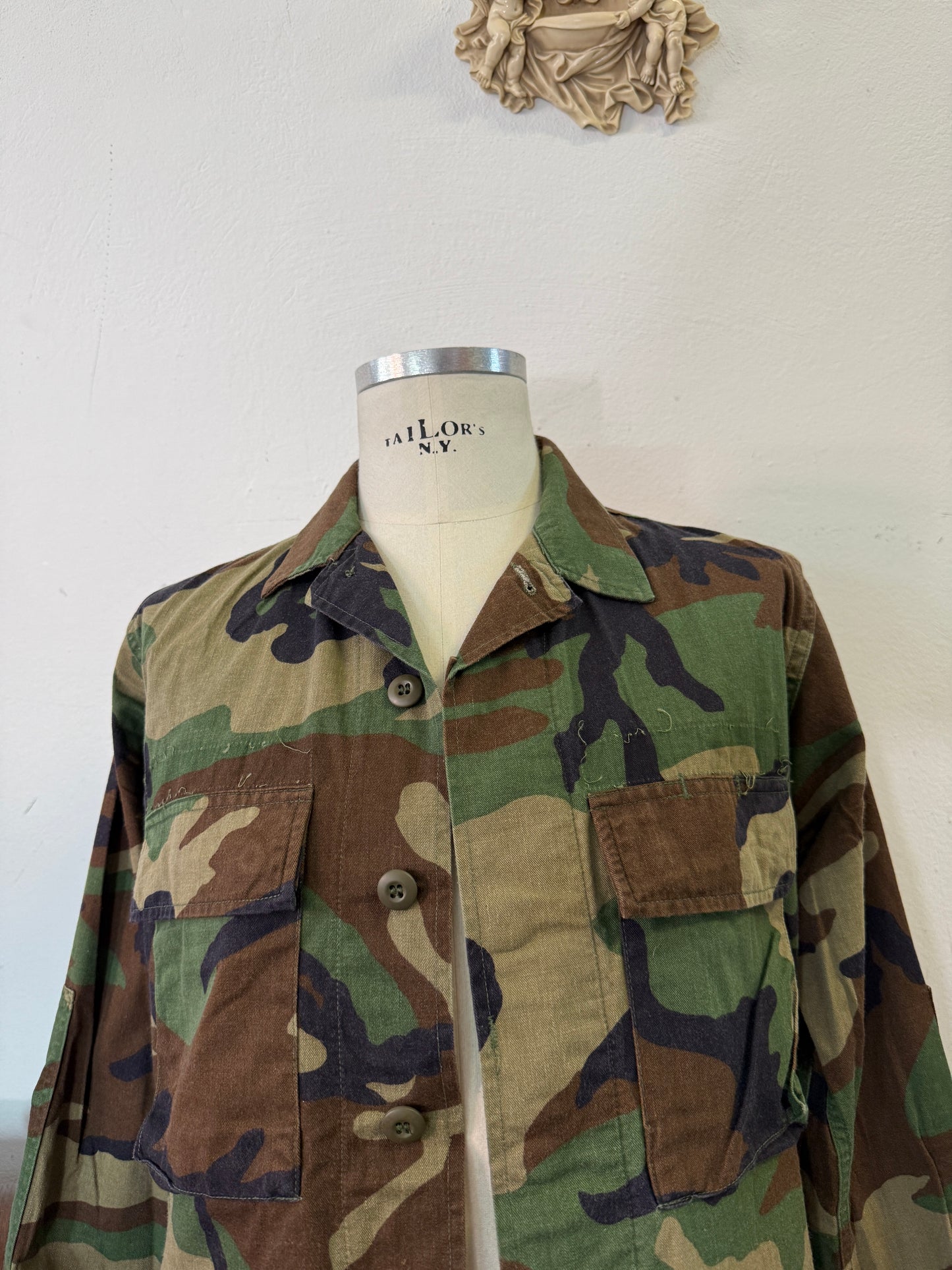 Vintage Ripstop Woodland Us Army Jacket “M/L”