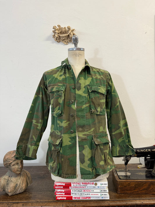 Vintage Woodland Jacket Rip Stop Us Army “S”