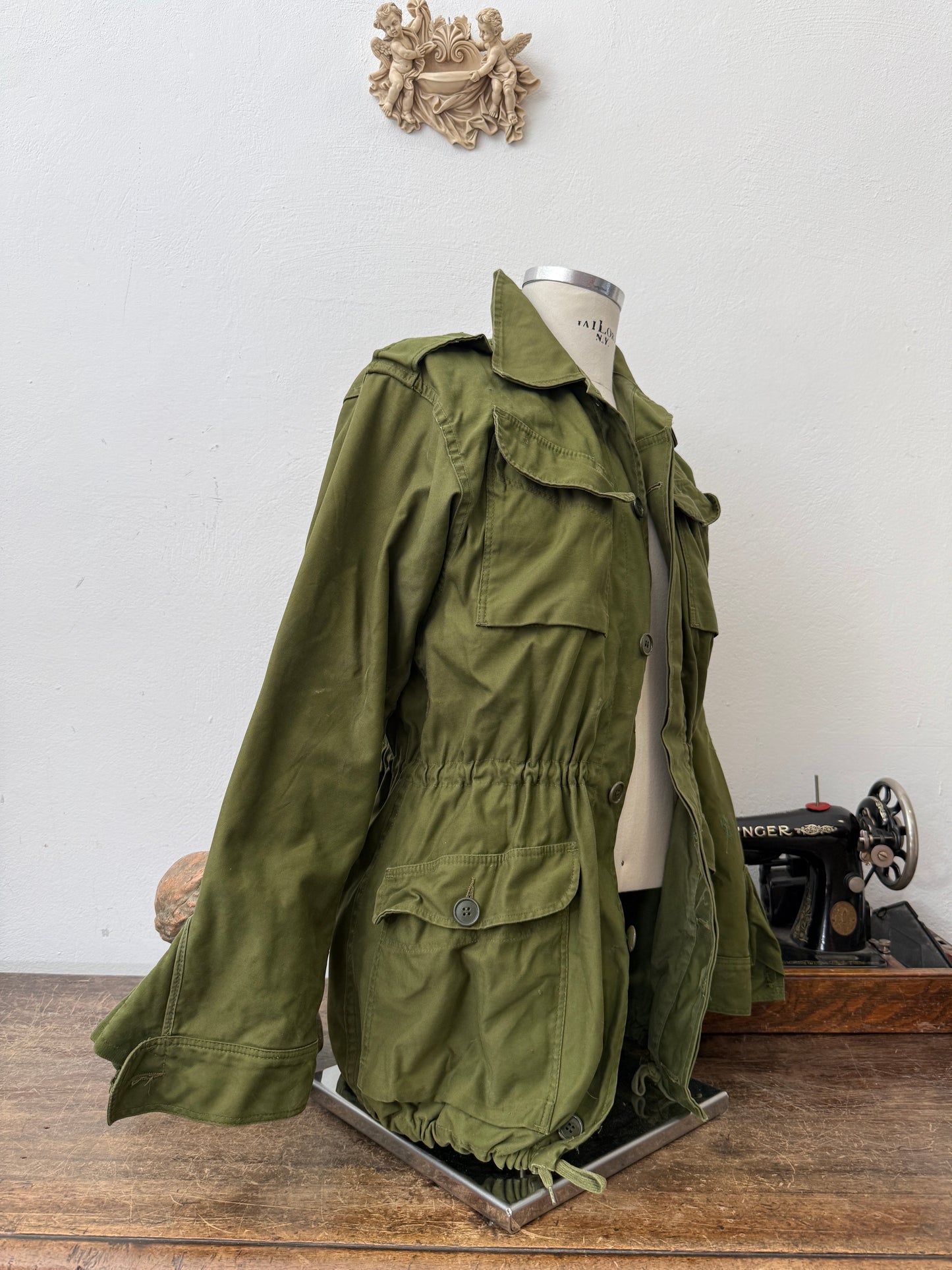 Vintage Danish Army Jacket “L/XL”