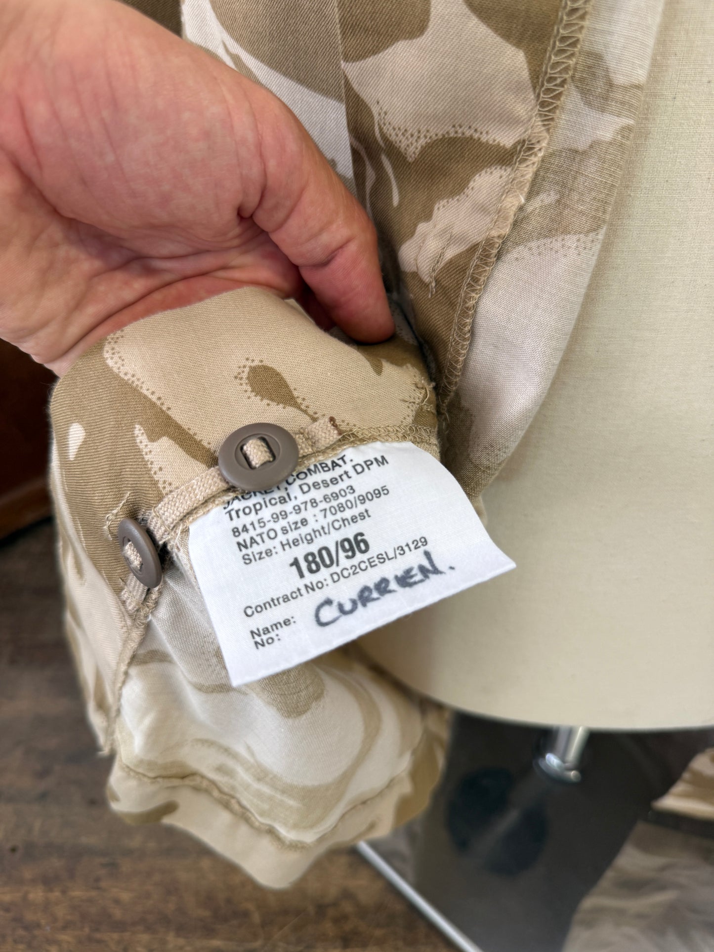 Vintage British Army Dpm Jacket “L”