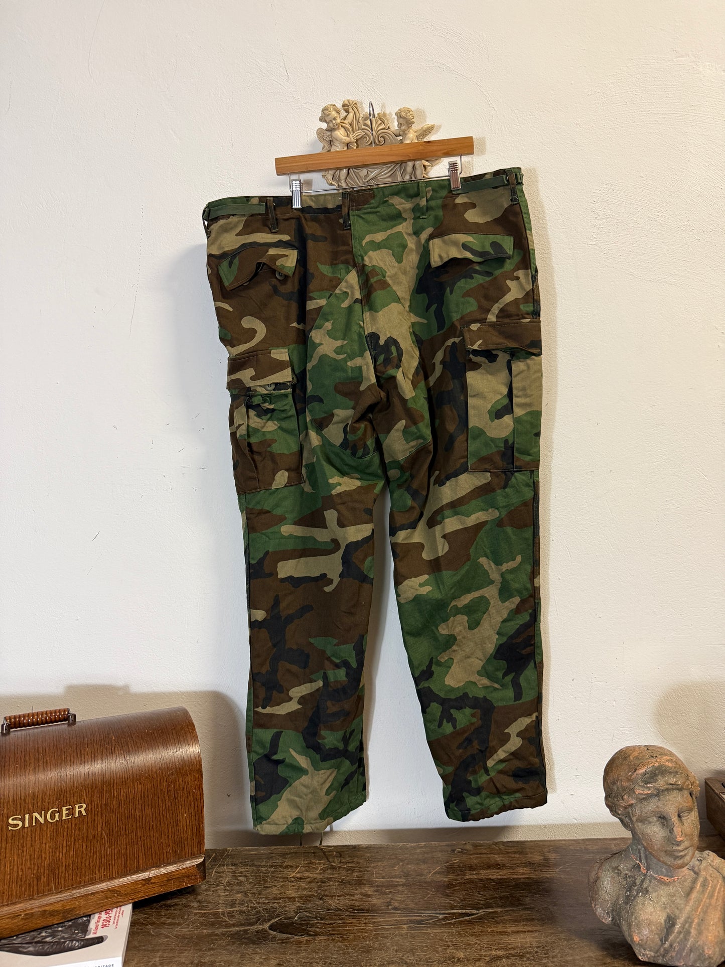 Vintage Propper Woodland Camo Cargo Pants Us Army “W44”