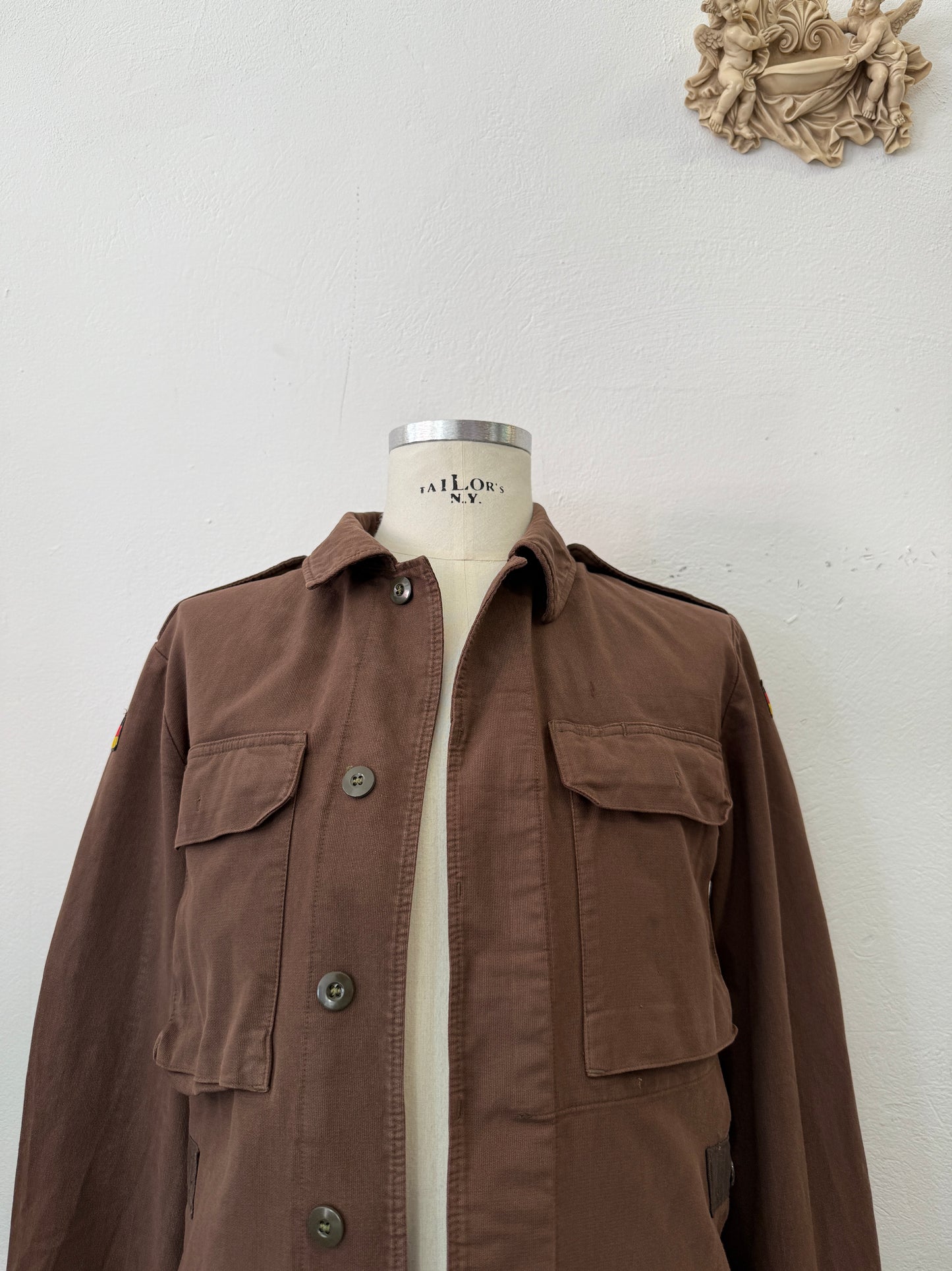 Vintage Moleskin German Army Jacket “M”