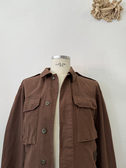 Vintage Moleskin German Army Jacket “M”