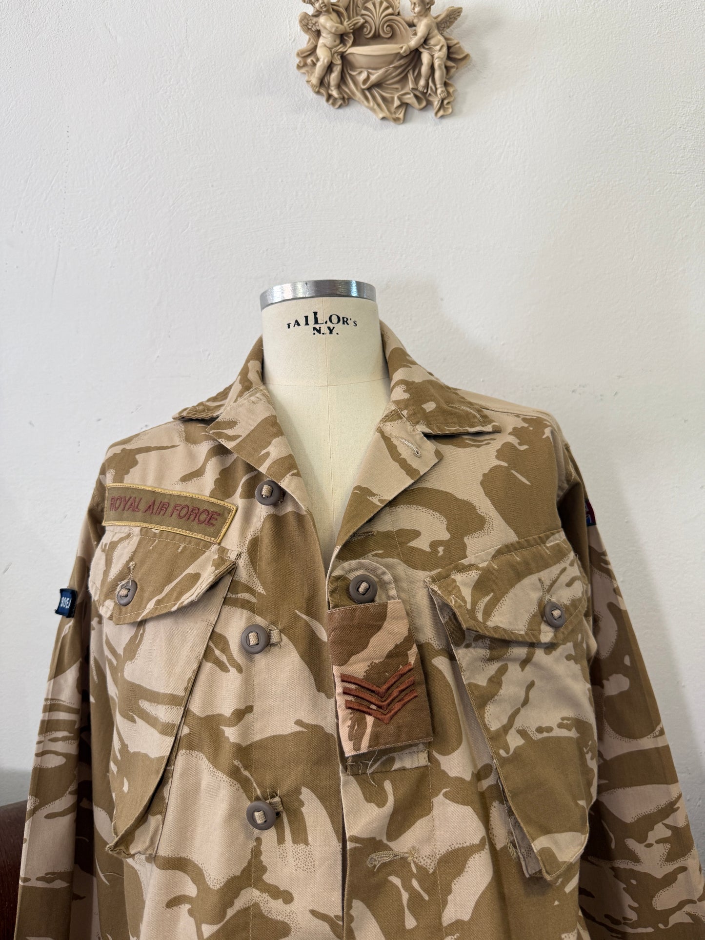 Vintage British Army Dpm Jacket “L”