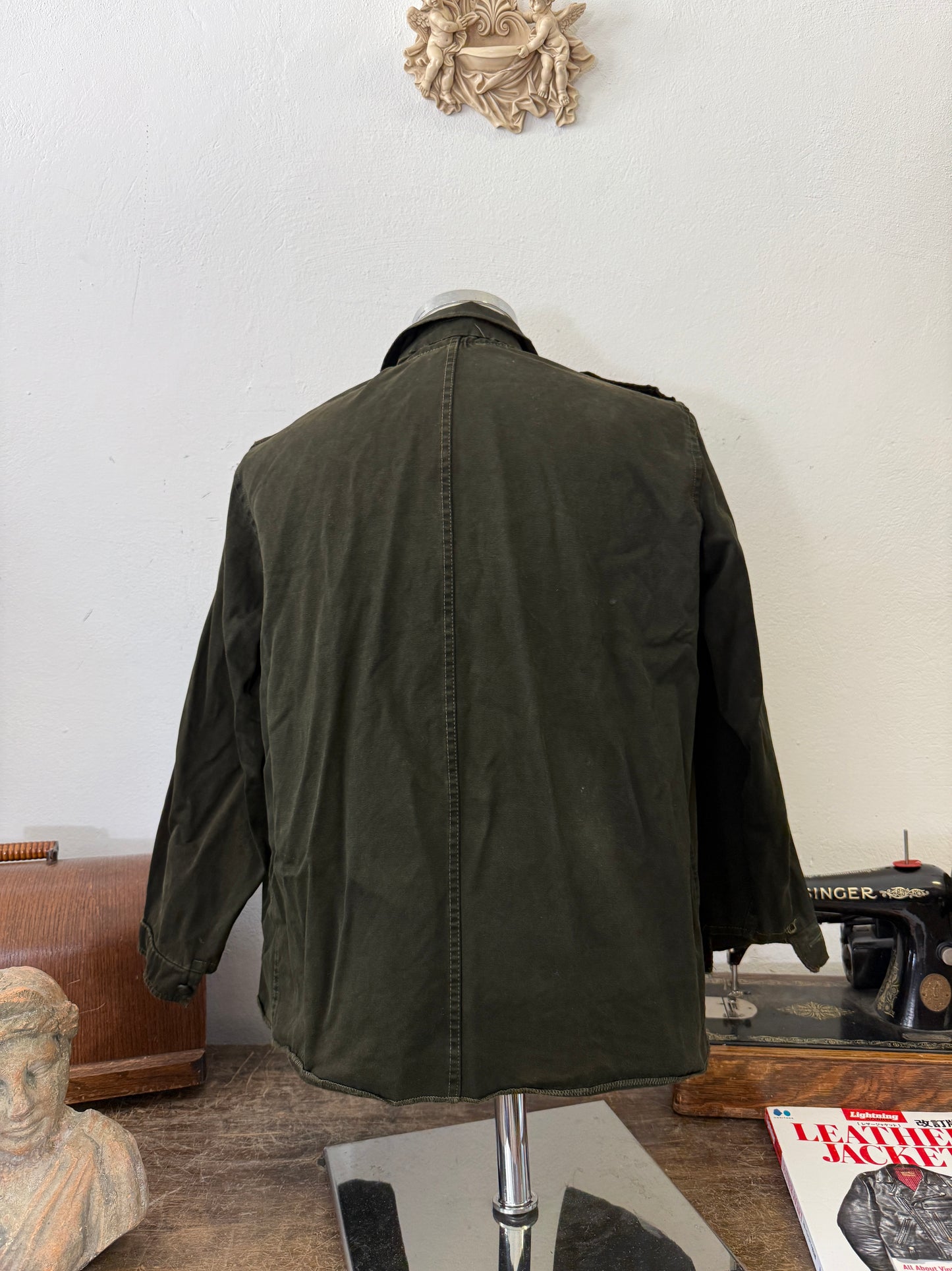Vintage 80’s Faded Hungarian Army Shirt “XS”