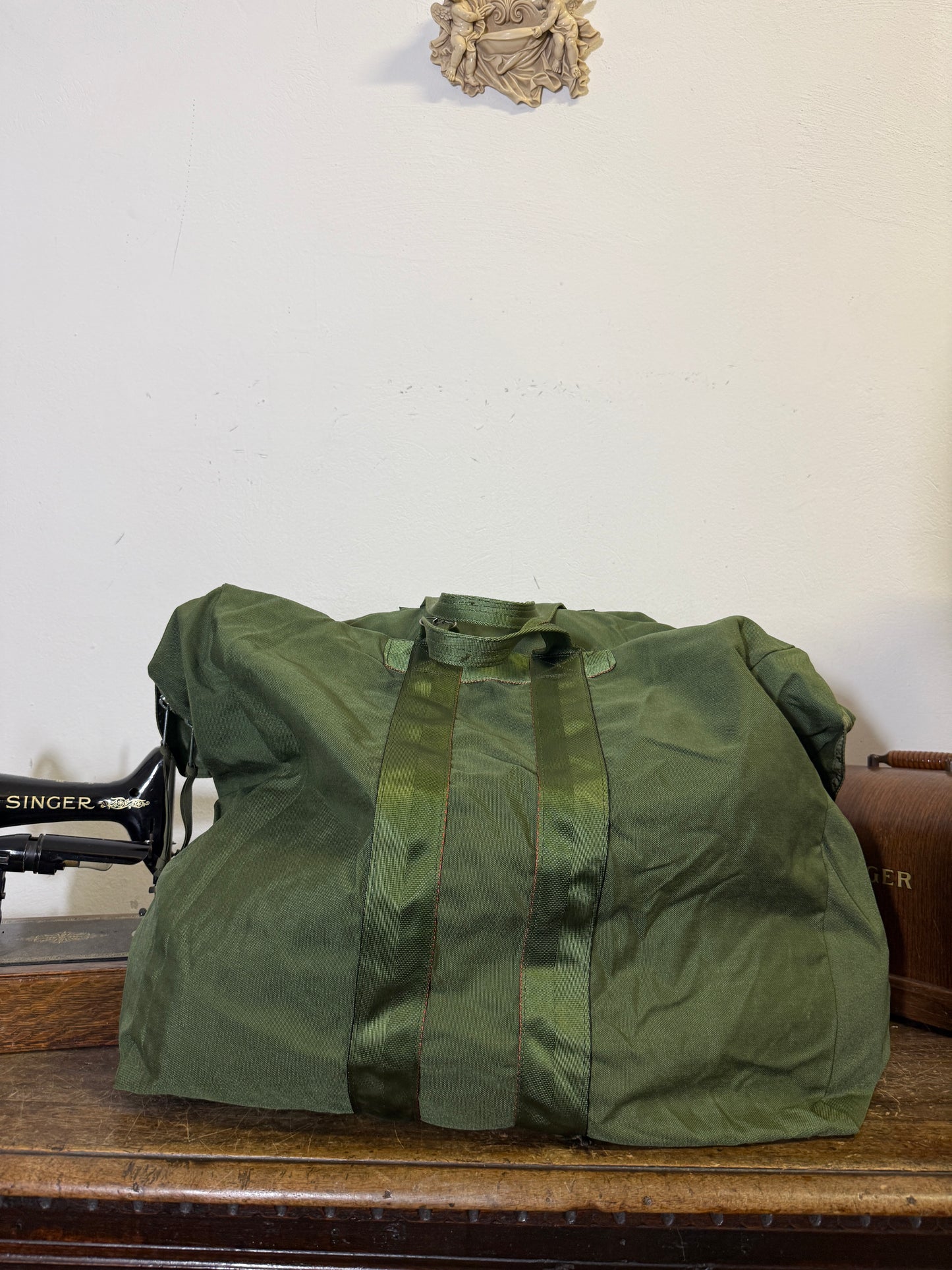 Vintage Nylon Us Flyers Kit Bag