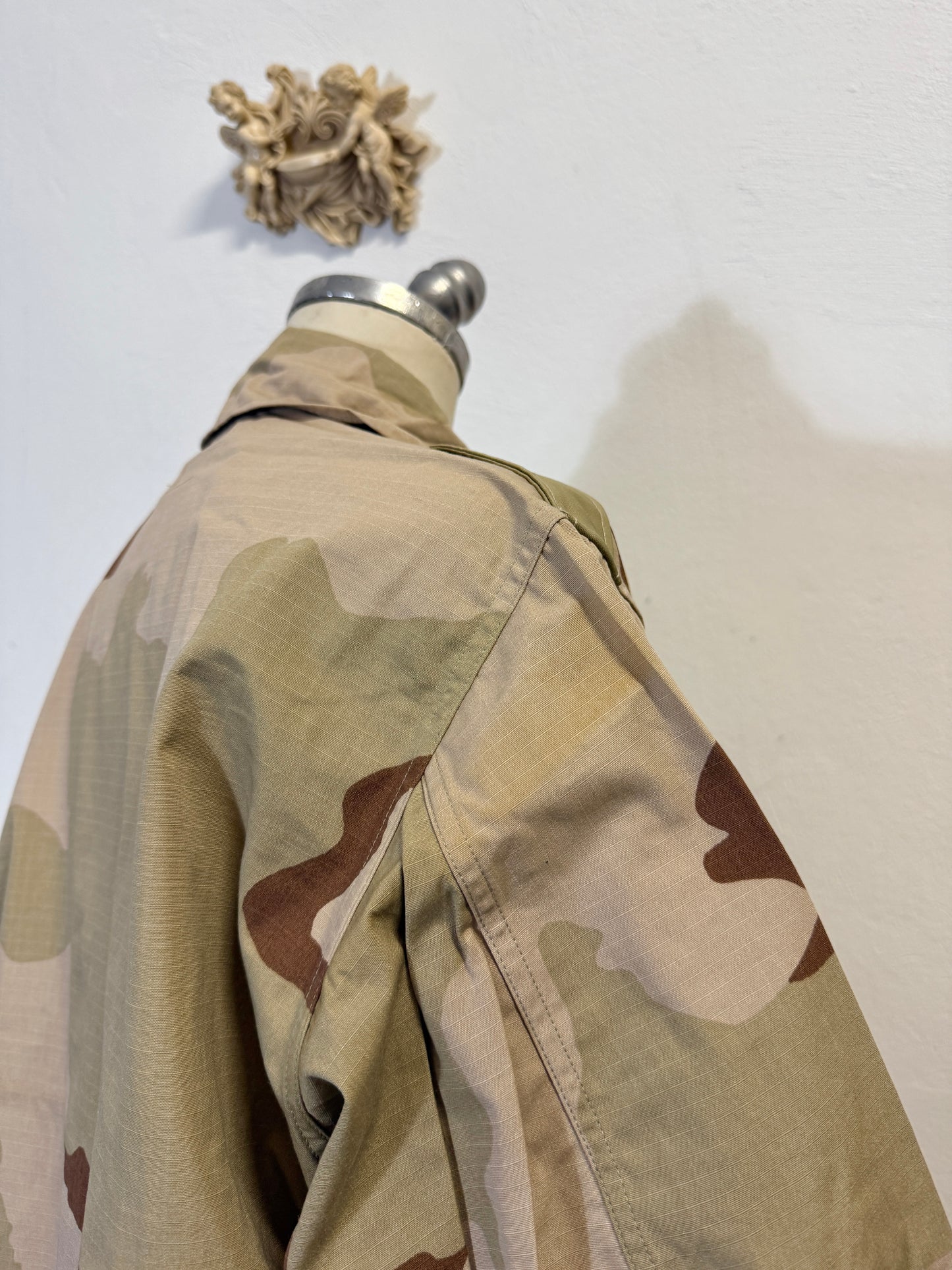 Deadstock BDU Camo Jacket Rip Stop US Army –  “XXL”