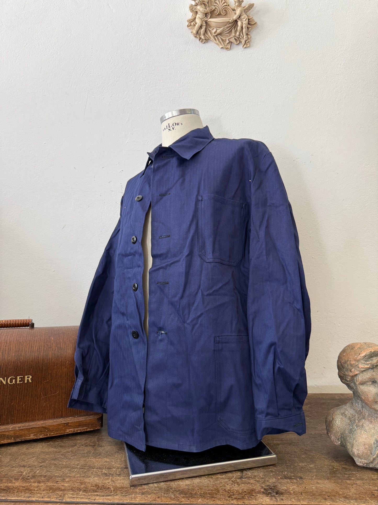 Vintage 90’s German Army Work Jacket HBT “L/XL”