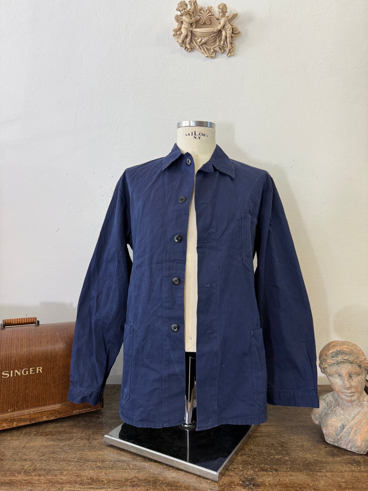 Vintage 00’s German Army Work Jacket HBT “L”