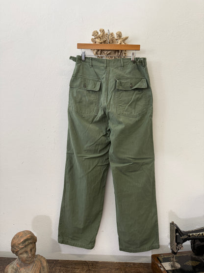 Vintage Og 107 Us Army Fatigue Pants “W32”
