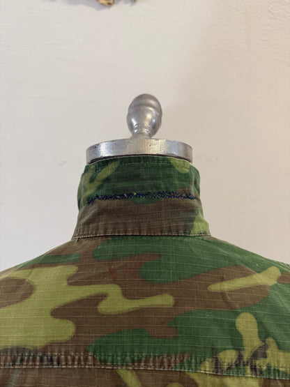 Vintage Woodland Jacket Rip Stop Us Army “S”