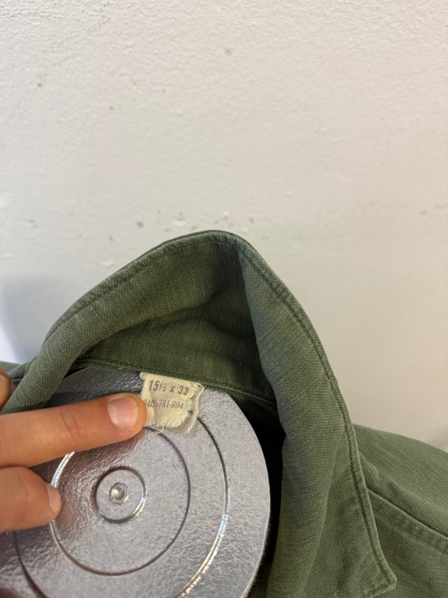 Vintage Og 107 Us Army Shirt “M”