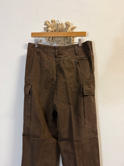 Vintage 80’s German Army Moleskin Cargo Pants “W33”