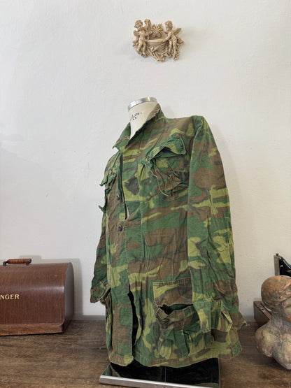 Vintage 60’s Ripstop Jungle Jacket ERDL Us Army “M”
