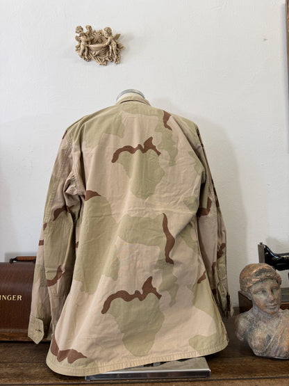 Vintage BDU Camo Jacket Ripstop US Army – L/XL