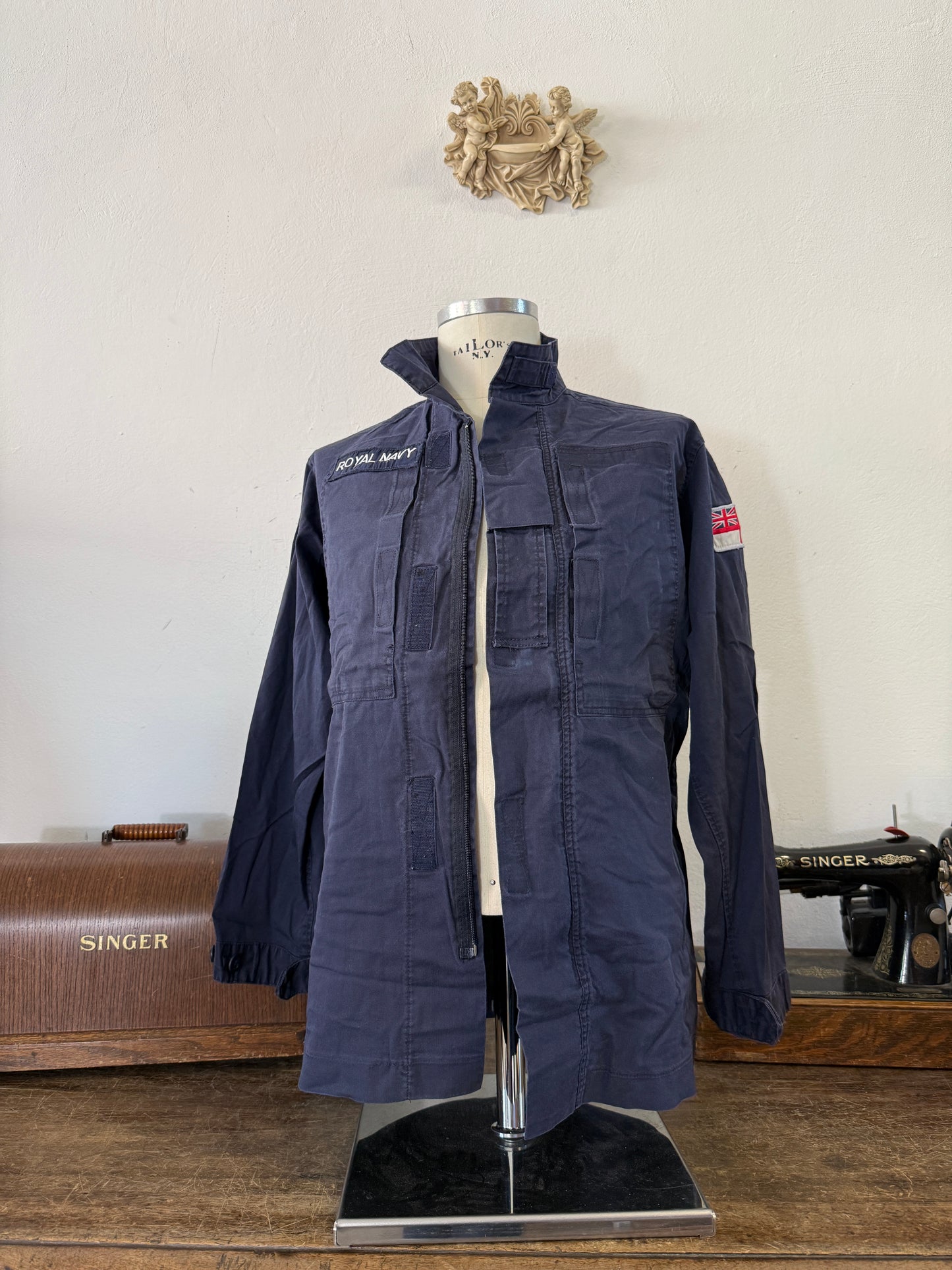 Vintage British Royal Navy Jacket “L”