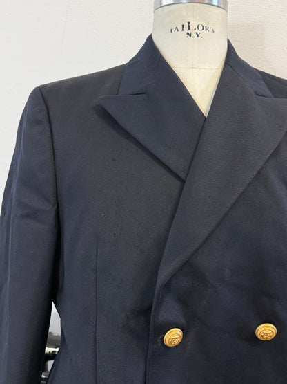 Vintage 00’s Italian Navy Double Breasted Jacket “L/XL”