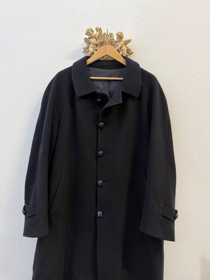 Vintage 90’s Loden Coat - Blue Navy “L/XL”