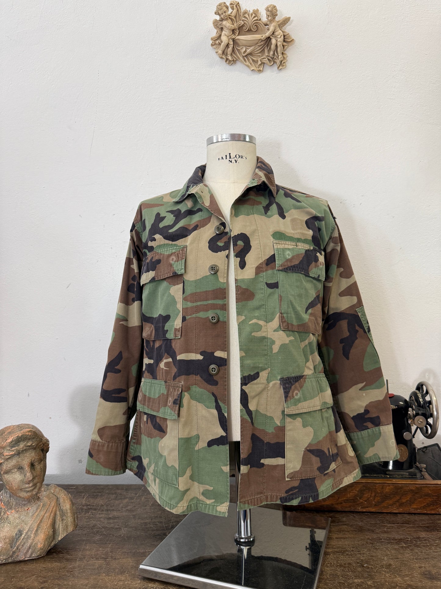 Vintage Woodland Us Army Jacket “S”