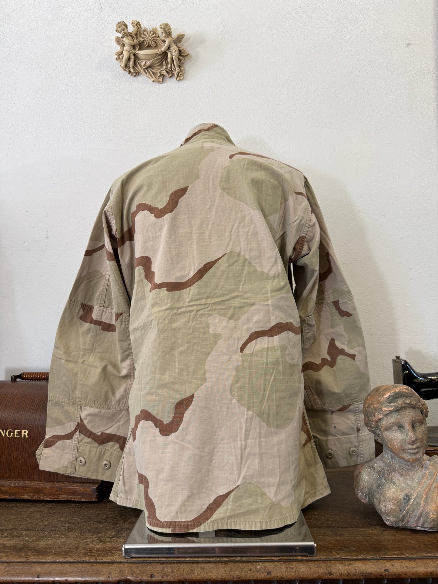 Vintage BDU Camo Jacket Ripstop US Army – L/XL