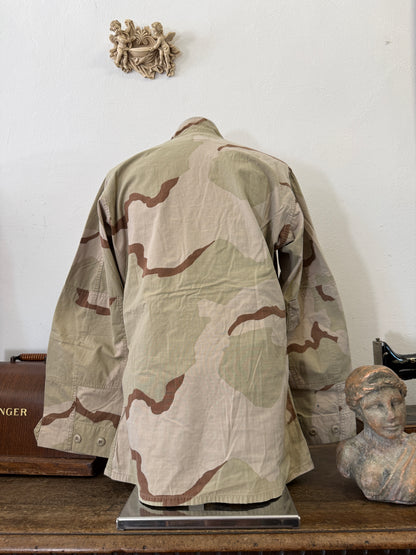 Vintage BDU Camo Jacket Ripstop US Army – L/XL